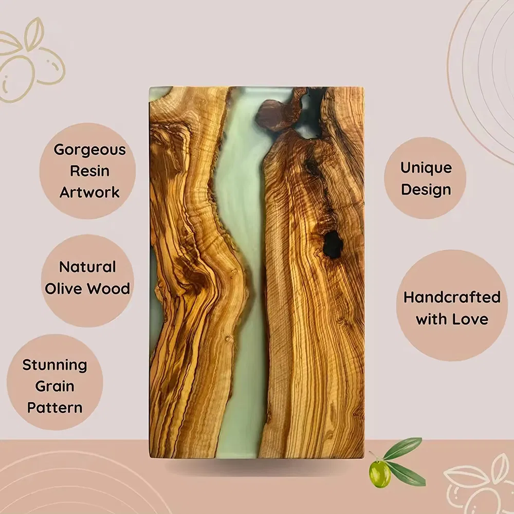 Olive Wood Cheese Board 3