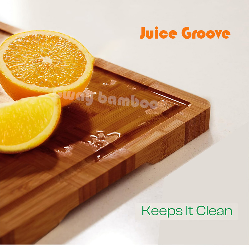 New Edition Bamboo Wooden Chopping Cutting Board Set Natural Kitchen Products