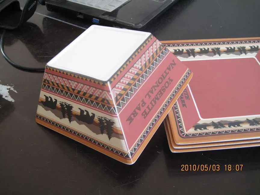Custom Melamine Set