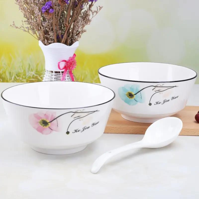 Chenyue 5" Porcelain Bowl with Under Glaze Ceramic Dinnerware