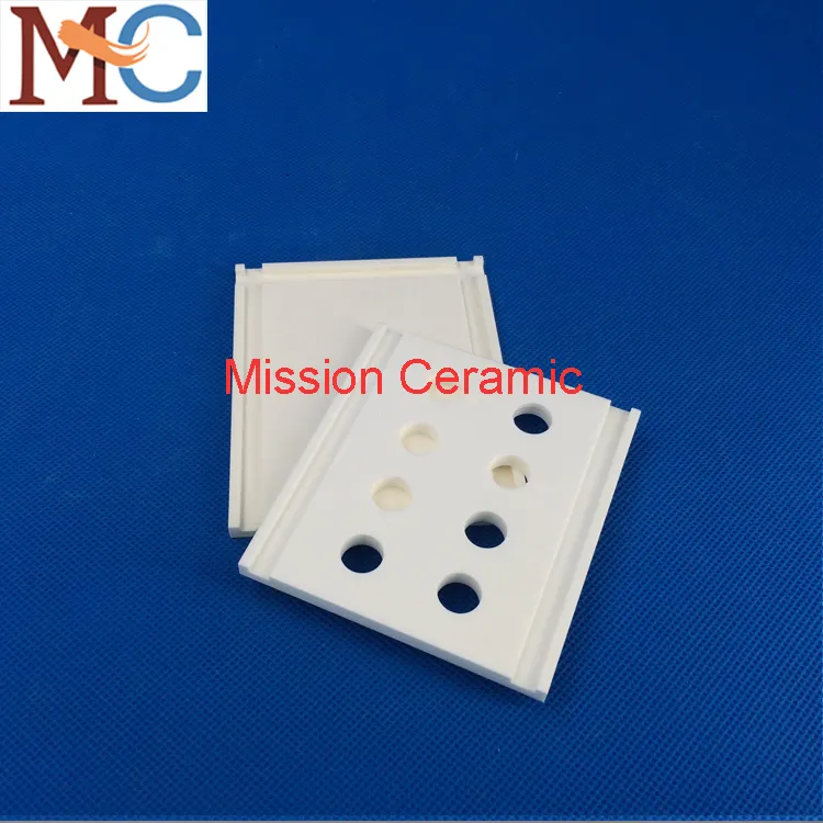 Alumina Ceramic Plate View 2