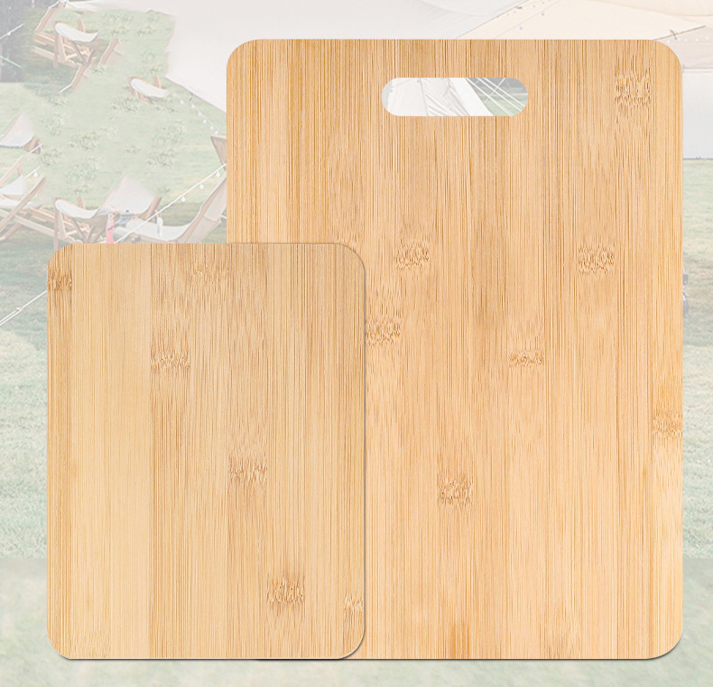2024 Traditional Bamboo Cutting Board Multifunction Kitchenware Wood Board Set for Vegetable Premium Square Cutting Board