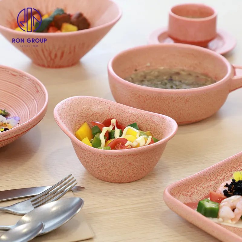 Ceramic Porcelain Tableware Salad Bowl