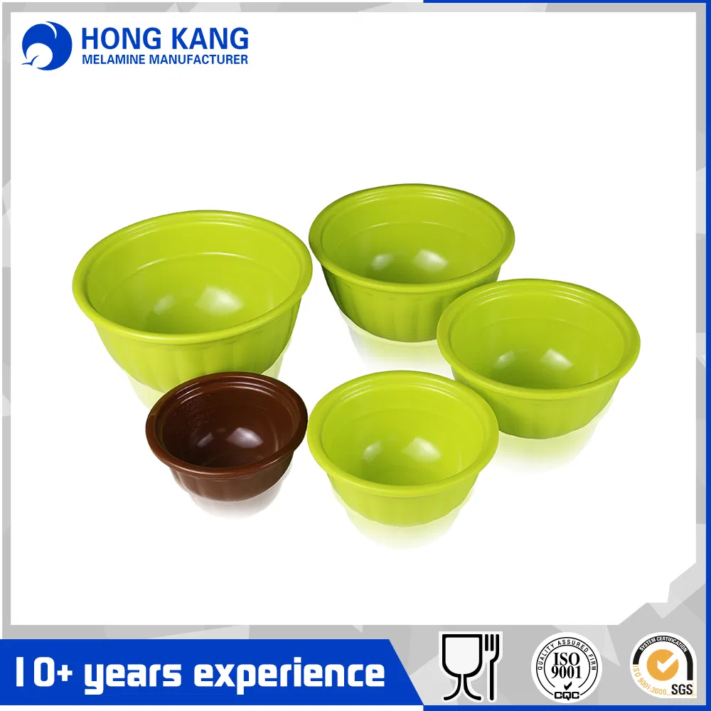 Plastic Multicolor Melamine Fruit Salad Bowl for Kitchen