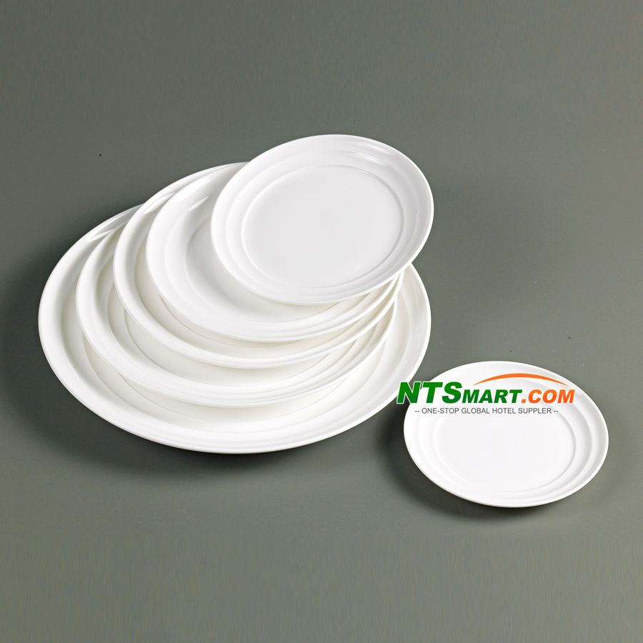 High-Quality Porcelain Dinner Plate Wholesale Ceramic Plate Restaurant, Hotel Dinner Plate