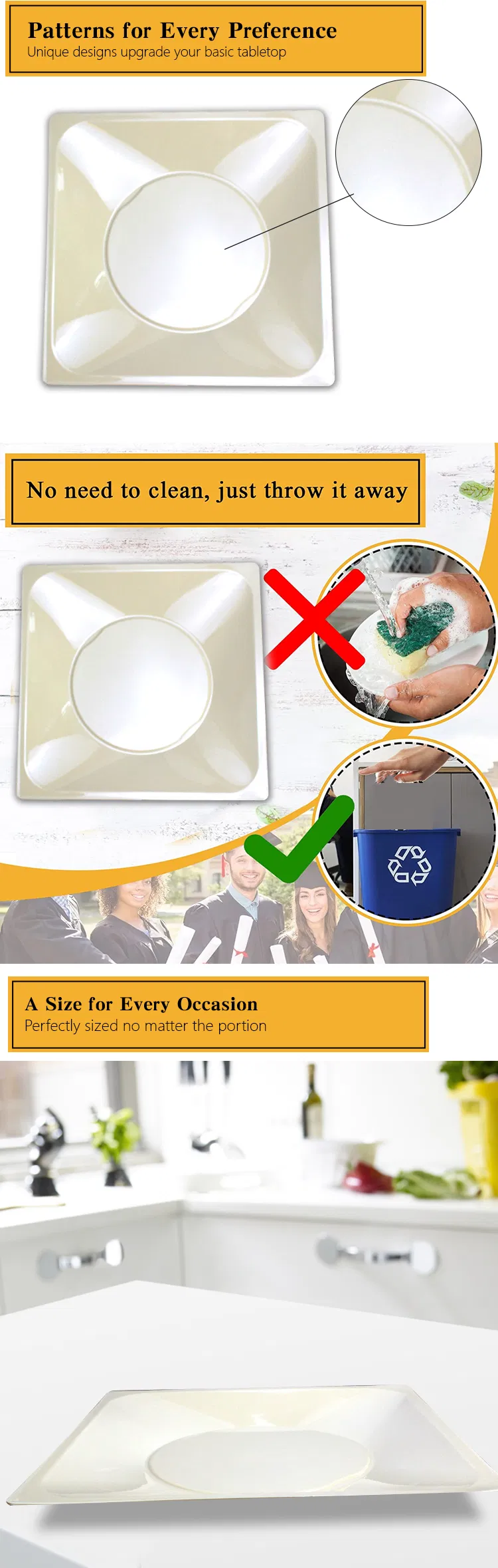 Disposable Dinner Plates