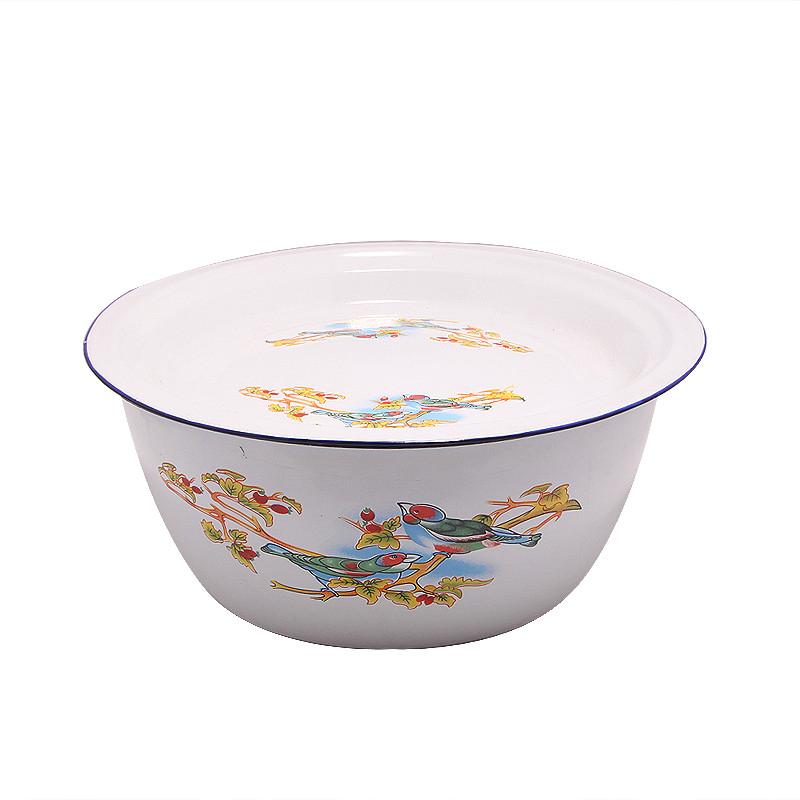 Enamel Finger Bowl Personalized Cooking Pot Chinese Porcelain Ceramic Tableware