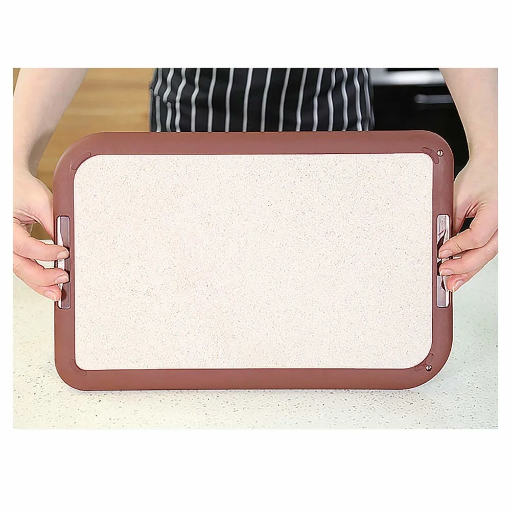 Kitchen Cutting Boards, Durable Anti-Bacterial Chopping Board with Non-Slip Edges for Chopping Vegetable Meat or Cheese