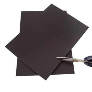 A4 Magnet Sheets Black Magnetic Mats for Photo Picture Cutting Die Craft