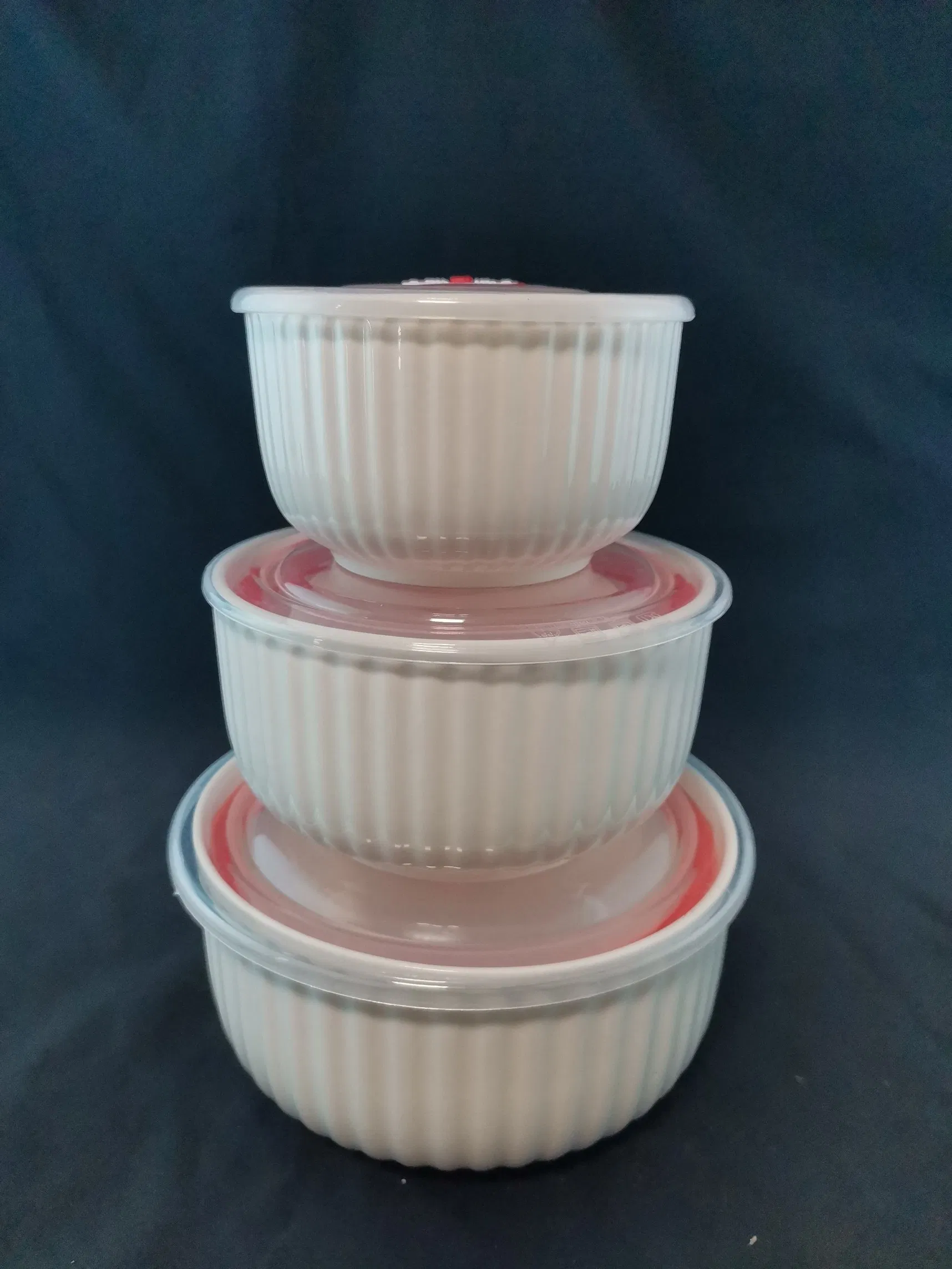 Porcelain Bowl Ceramic 3 PCS Bowl Set Stoneware Tableware 930ml/540ml/290ml Dinnerware