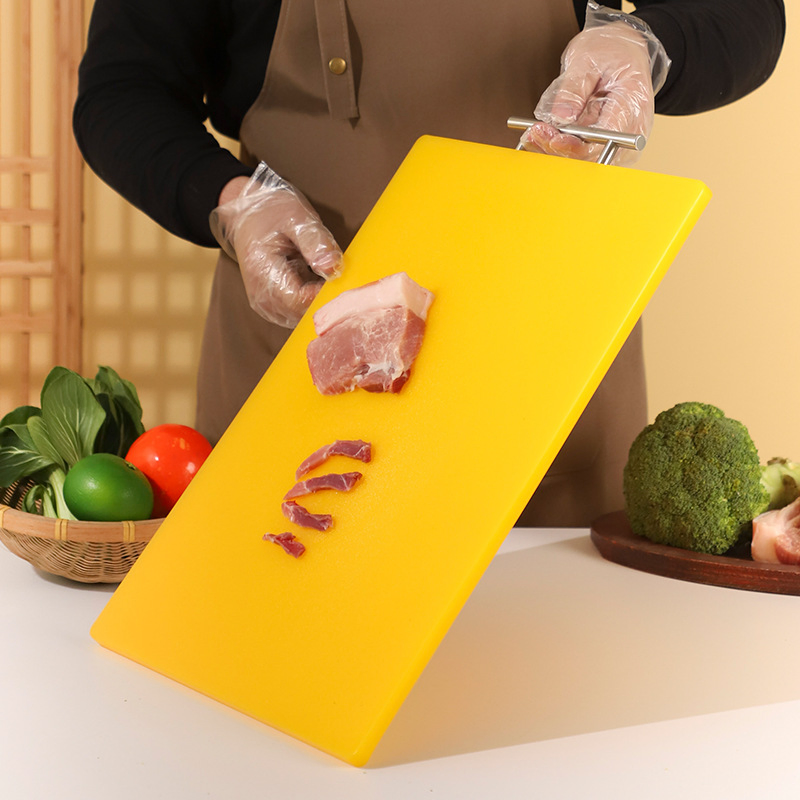 Kitchen Plastic PE HDPE Chopping Non-Slip Meat Fruit Vegetable Cutting Boards