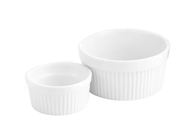 White Porcelain Baking Ramekin