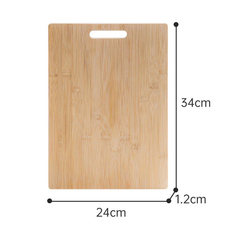 Kitchen Helper Utility Bacteriostat Food Grade Bamboo Cutting Board Wood Chopping Board