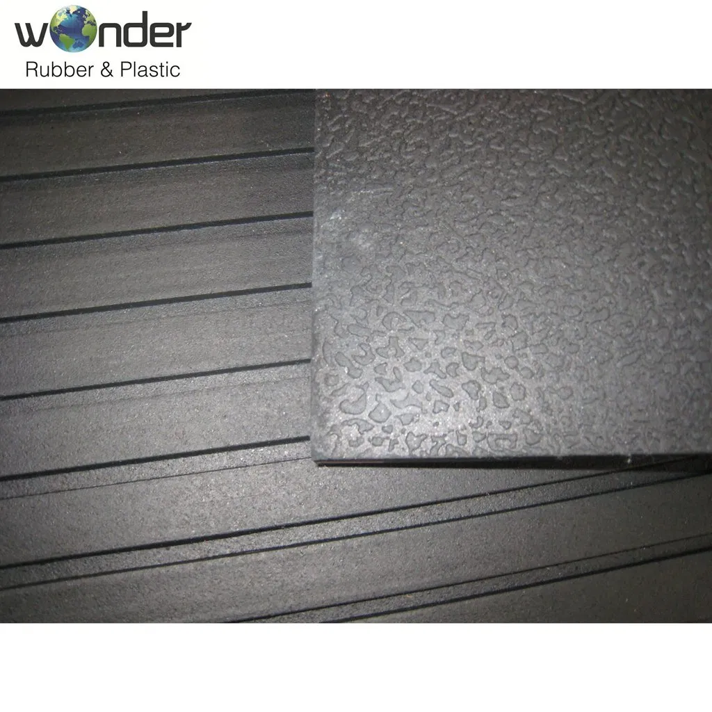 Slip Resistance Dairy Yards Water Proof Rubber Cow Floor Mat 1.2*1.8m