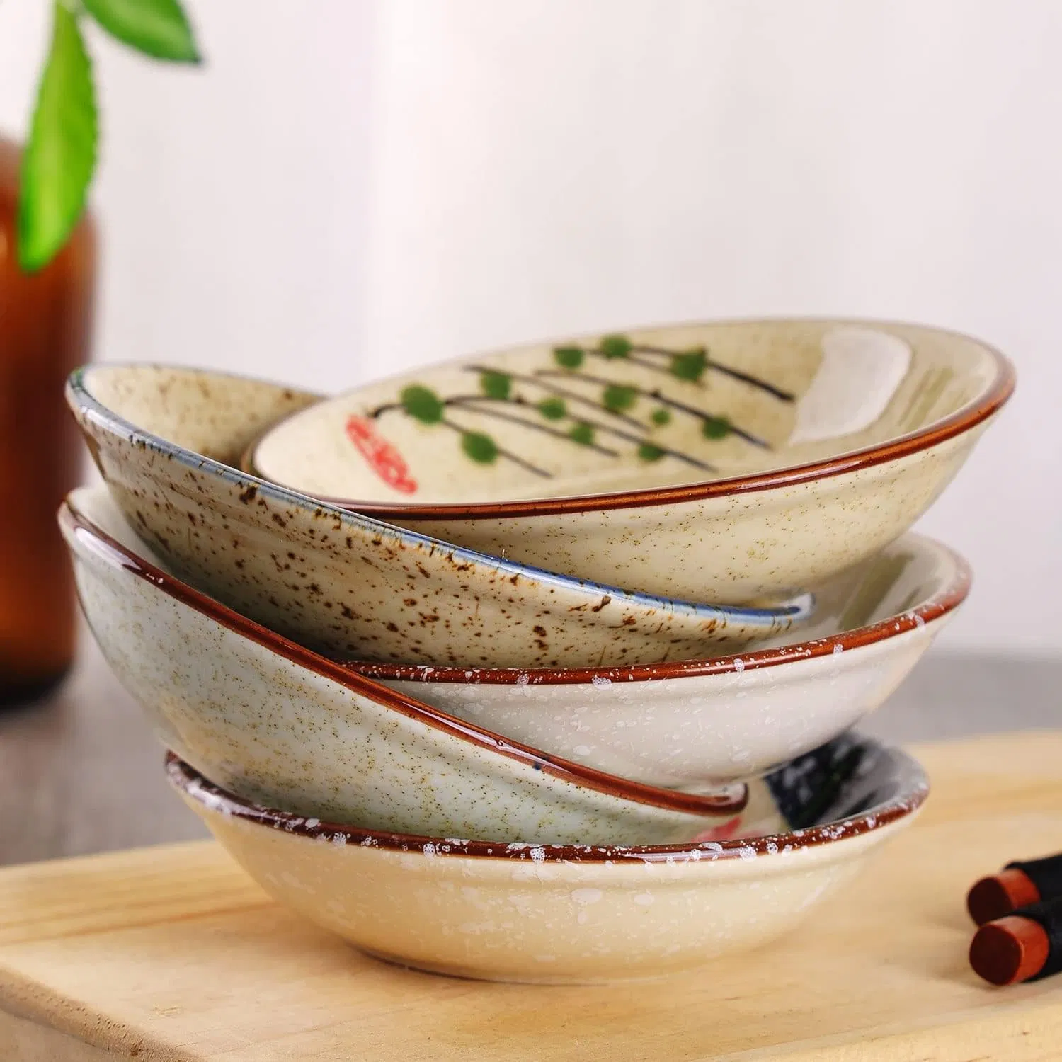 Porcelain Side Dish Ceramic Side Dishes Bowl Seasoning