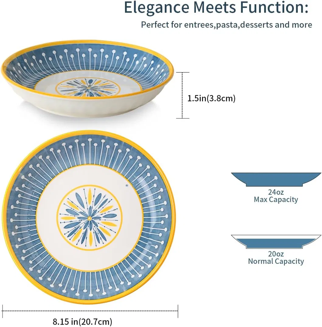 Porcelain Shallow Bowl 2