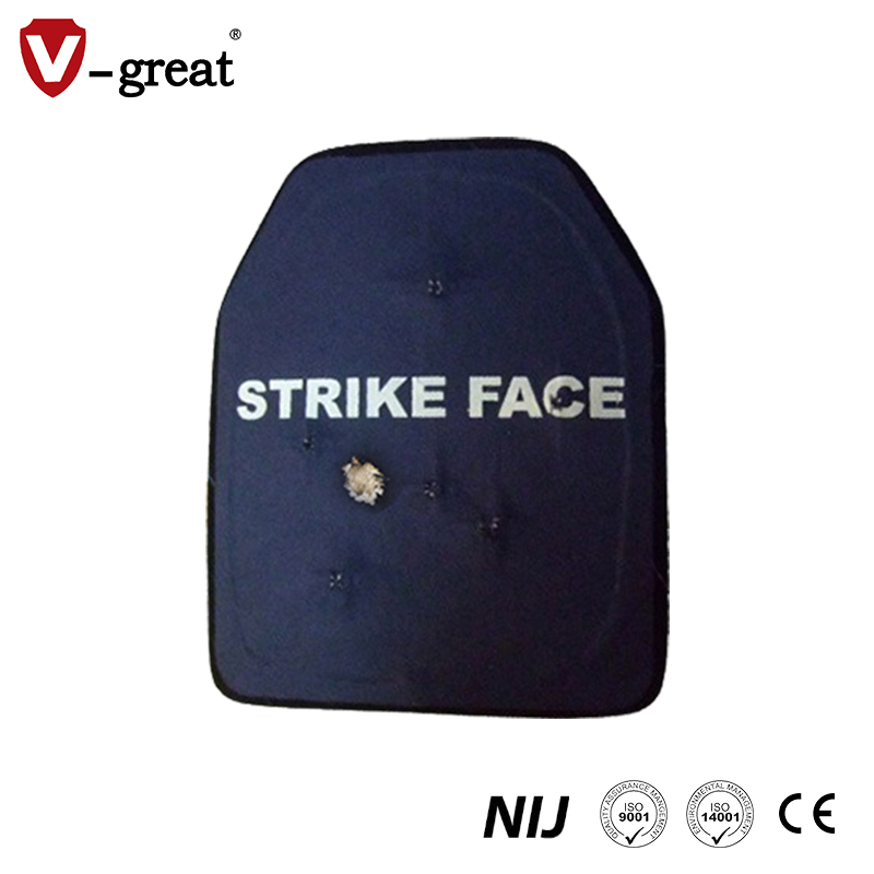 Factory Supply Self Defense PE Protective Tactical Vest Tactical Security Ceramic Hard Carrier Plate