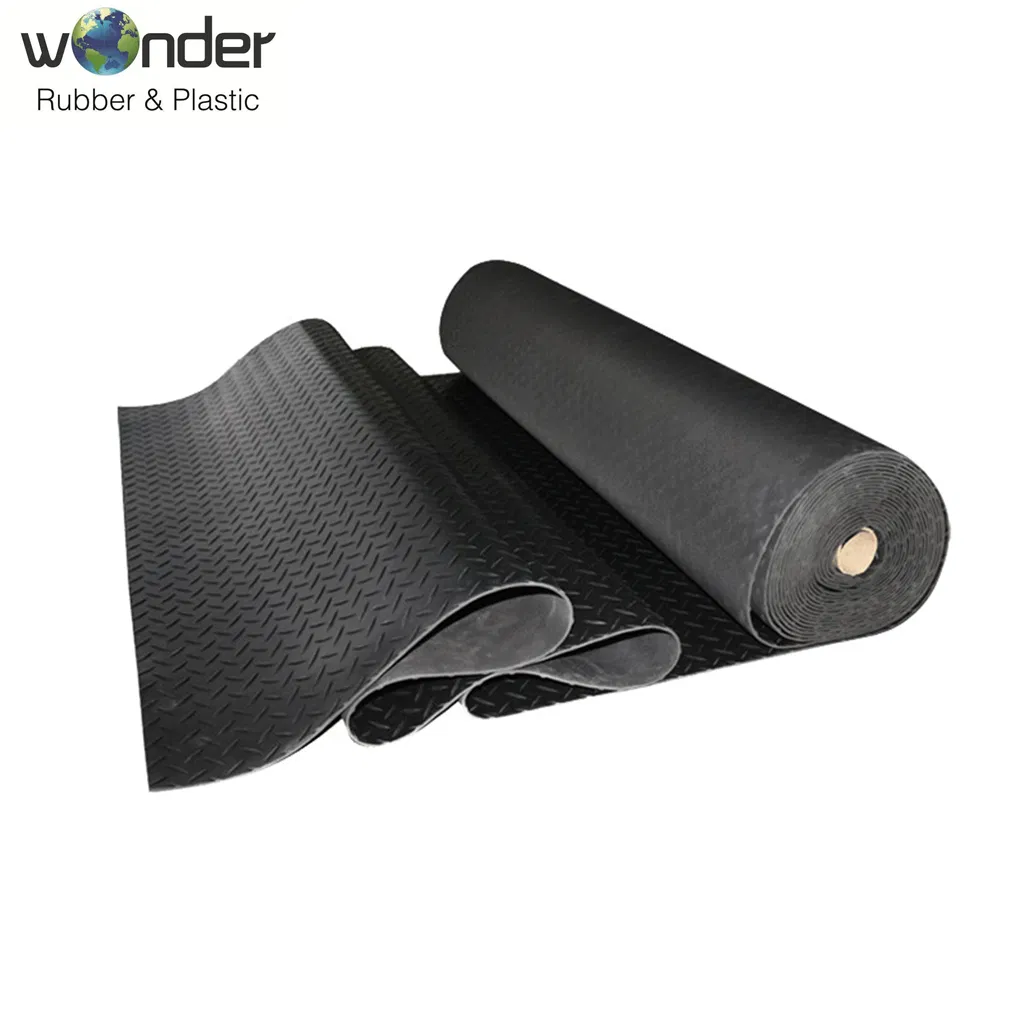 Willow Leaf PVC Vinyl Roll Flooring Mats