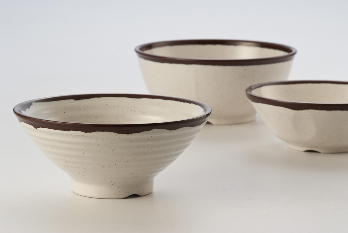 High Quality 100% Melamine Multicolor Soup Bowl