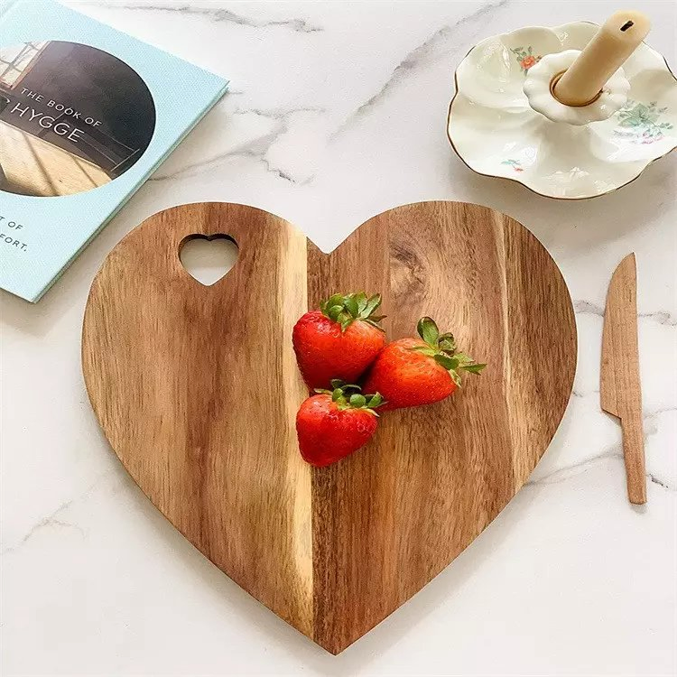 Customized Size Acacia Wood Cutting Board Wooden Serving Board