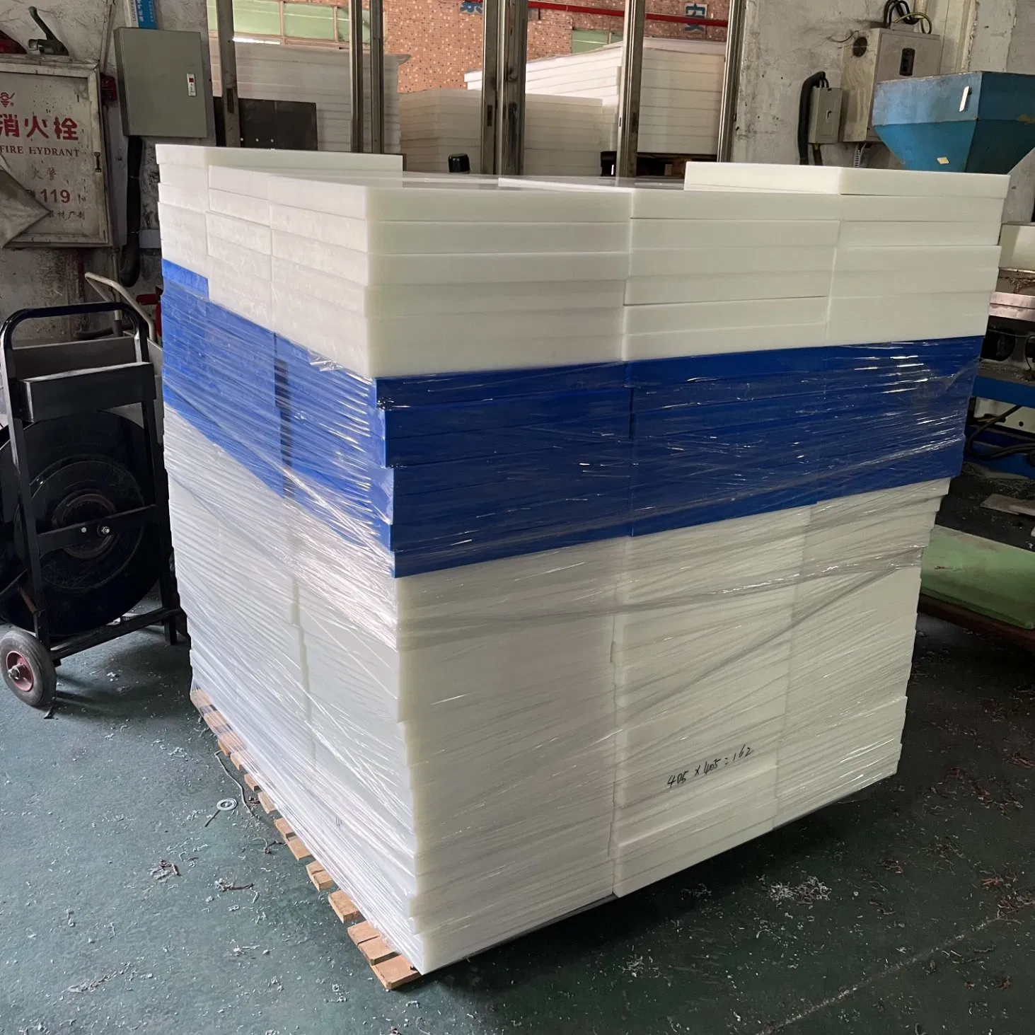 Large Industrial PP Plastic Cutting Board for Heavy Duty Equipment