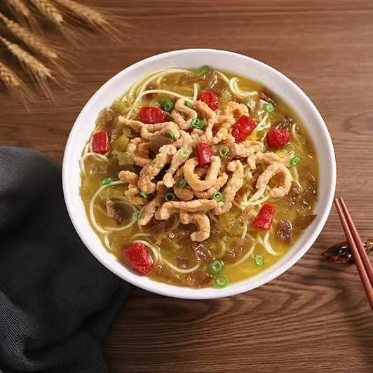 Melamine Tableware Set for Restaurants, Matte Black Bowl