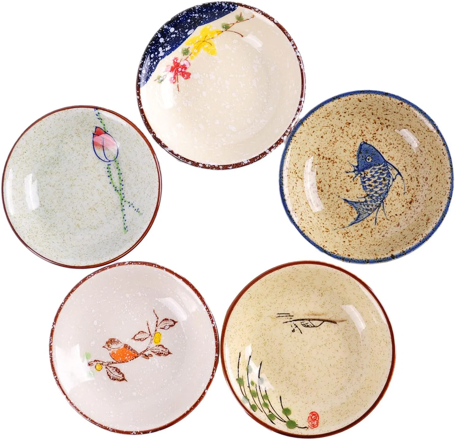 Porcelain Side Dish Ceramic Side Dishes Bowl Seasoning