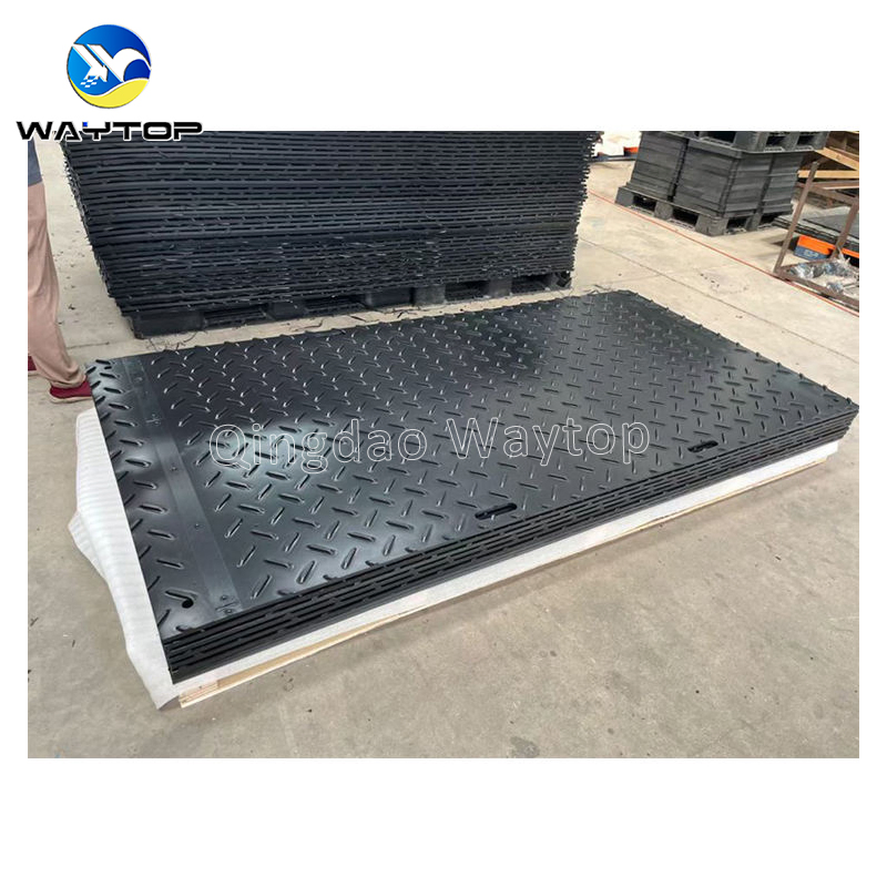 Thermoplastic Ground Protection Mats Flexible Polymer Road Mats