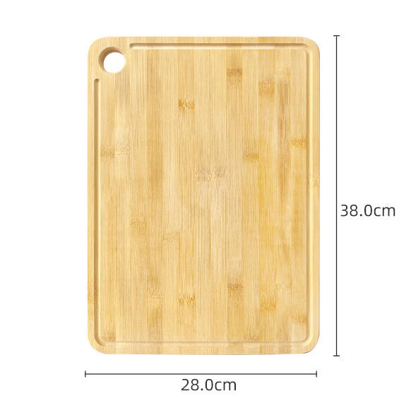 Customized Organic Bamboo Chopping Board Cutting Board Set of 3 for Home Use