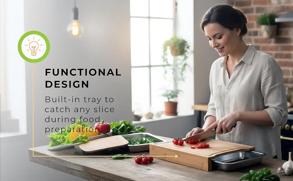 Eco-Friendly Bamboo Cutting Board