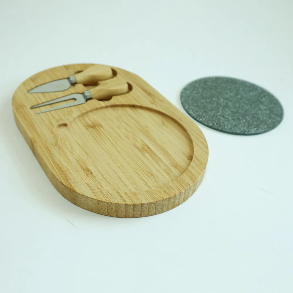 Bamboo Cheese Board 4