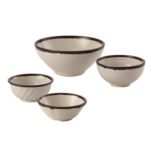 High Quality 100% Melamine Multicolor Soup Bowl