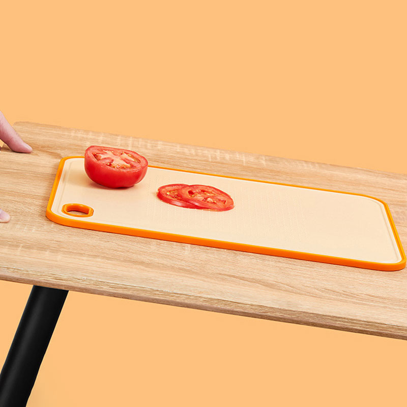 Wheat Fiber Zinc Ion Antibacterial Double Sided Non Slip Kitchen Chopping Board