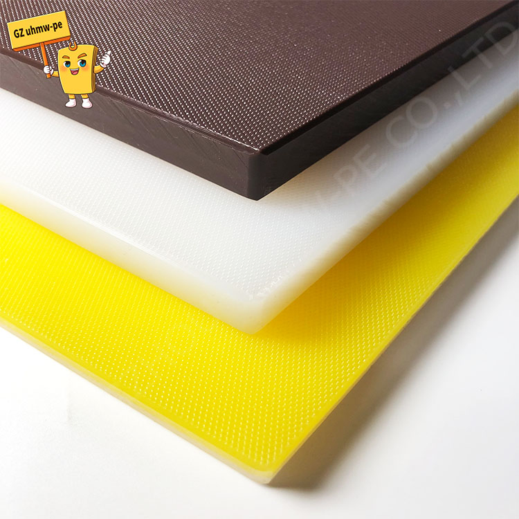Durable Plastic Cutting Board for Kitchen HDPE Chopping Board with Non Slip Surface