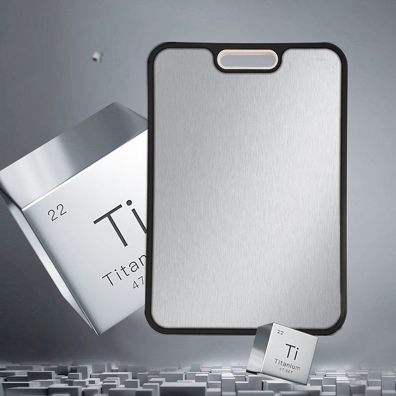 China Fruits and Vegetables Chopping Lennon Plastic Titanium Cutting Board