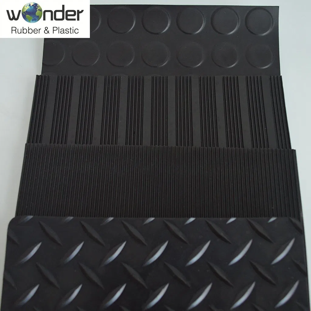 Anti Slip Coin PVC Floor Plastic Mat Roll