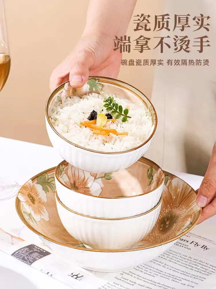 Salad Bowls Porcelain Bowl