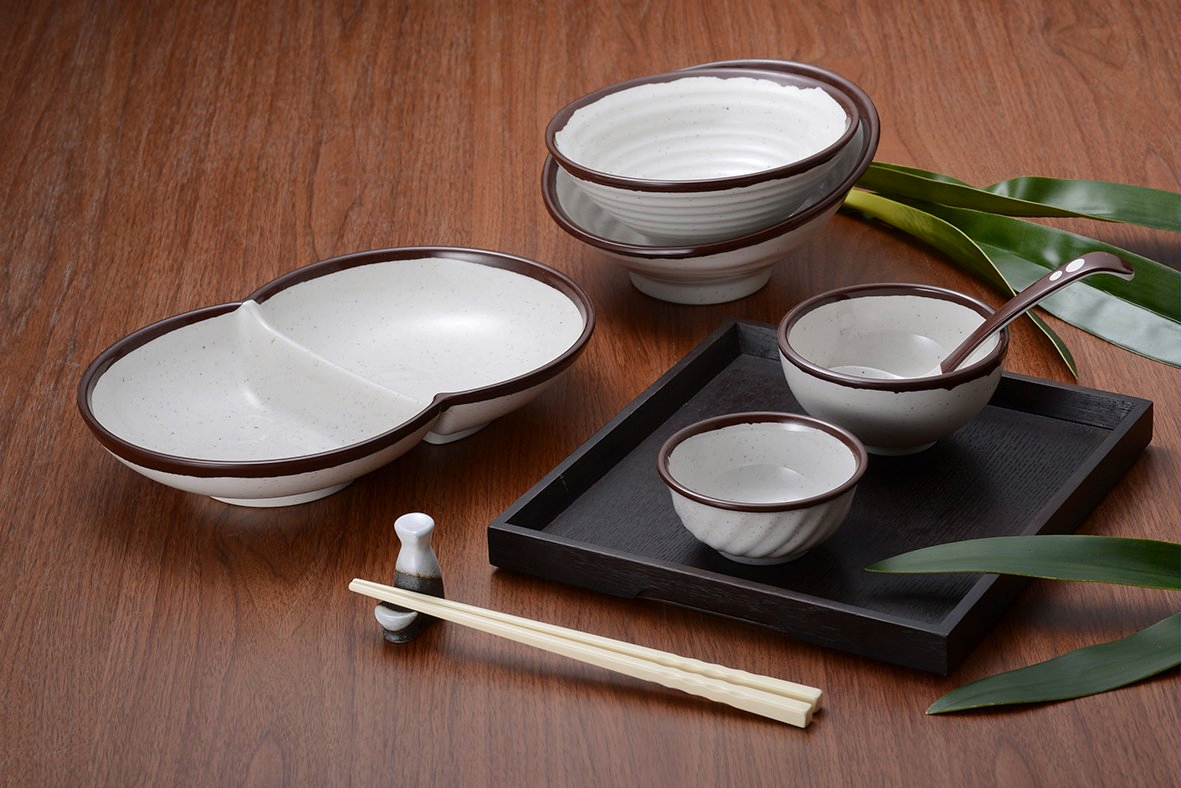 Slanted Bowl Melamine Bowl Hotpot Restaurant Bowl