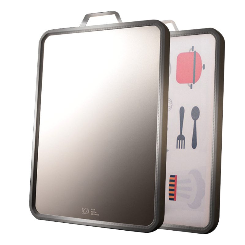 Wholesale Stainless Steel Non-Slip Double Side Use Chopping Board Multipurpose Use Double-Sided Chopping Board