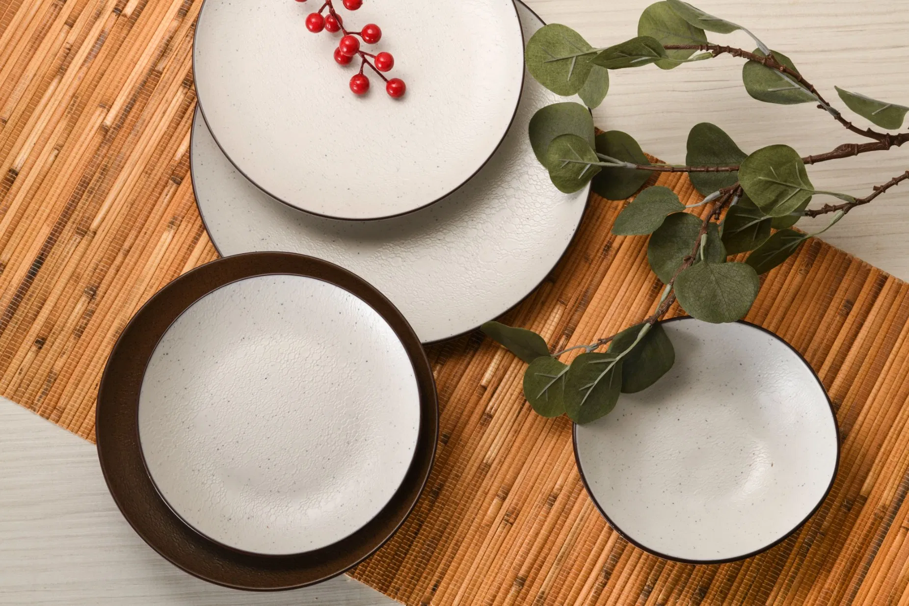 Newly Launch Melamine Durable Custom Color Round Serving Dinner Plate