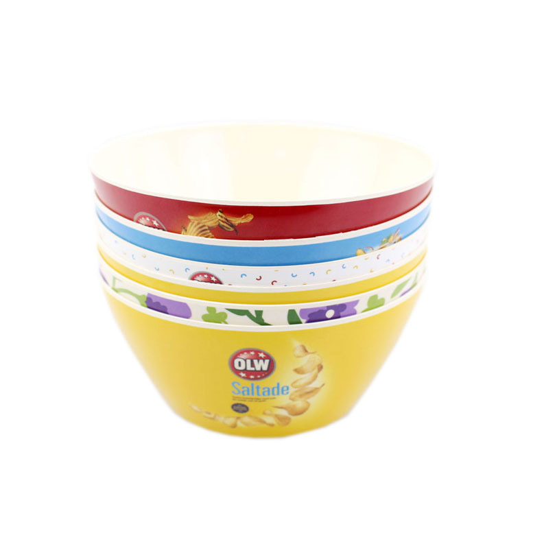 Melamine Salad Bowl Household Food-Grade Dinnerware Noodles Bowl OEM Designs