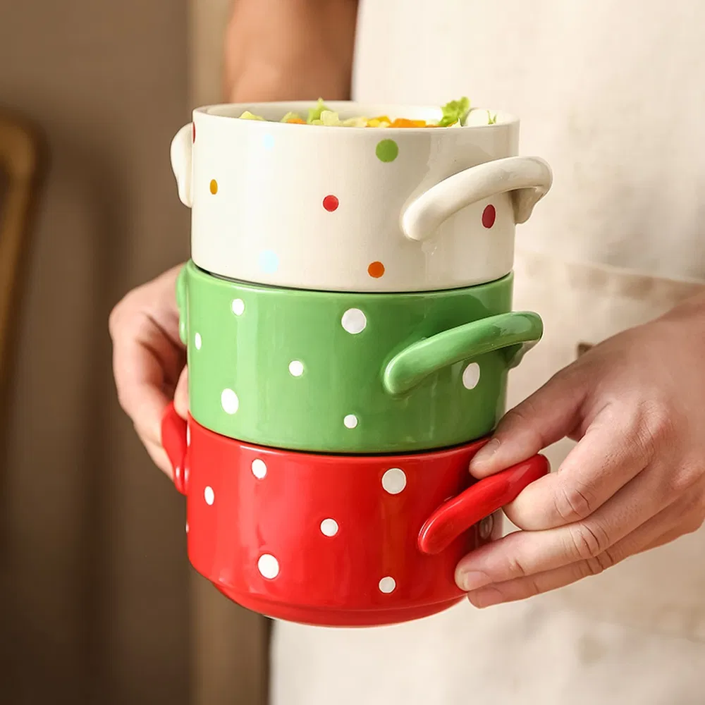 Exquisite Food Grade Ceramic Porcelain Dinnerware Bowl for Conference Meals