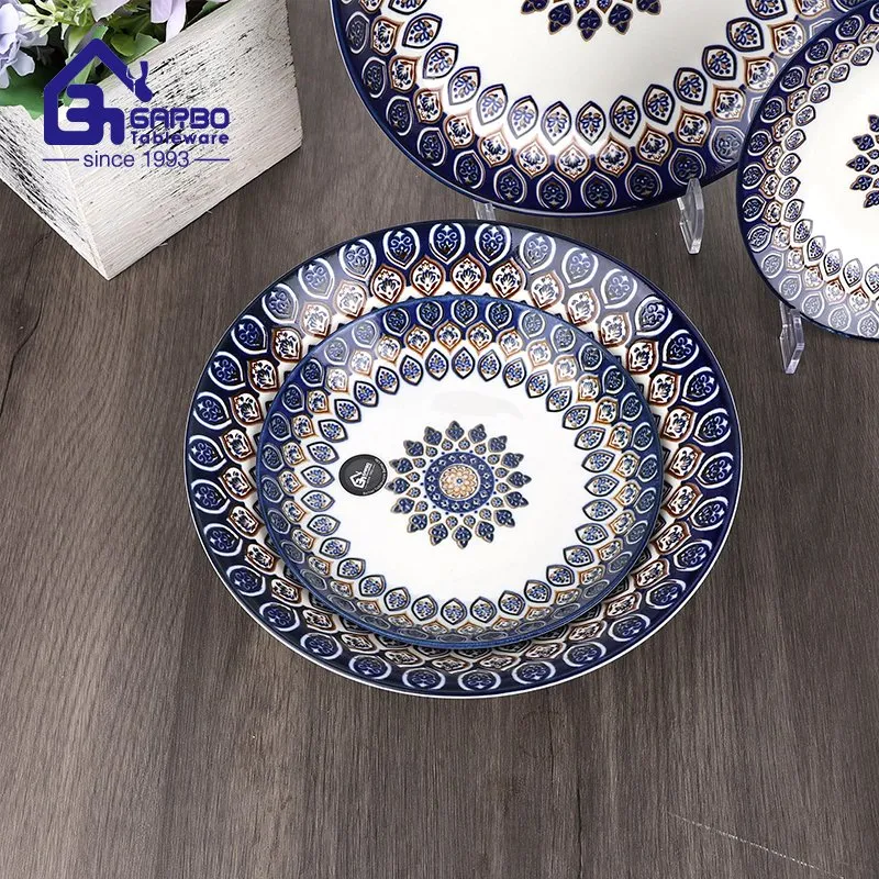 Porcelain Salad Bowl Detail 2