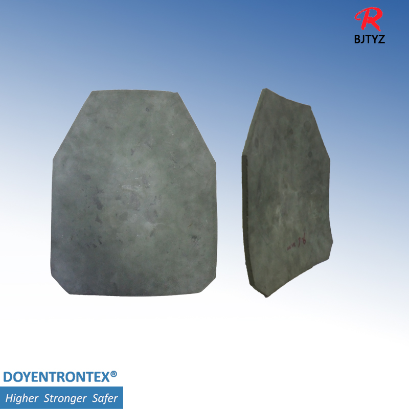 Nij III+ Al2O3+PE Ceramic Ud Bullet and Stab Resistant Body Protection Plate