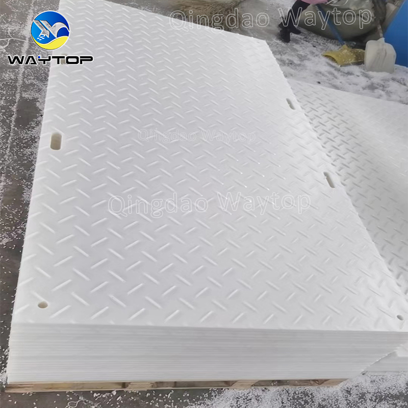 Frost-Resistant Ground Protection Mats Flexible Polymer Road Mats