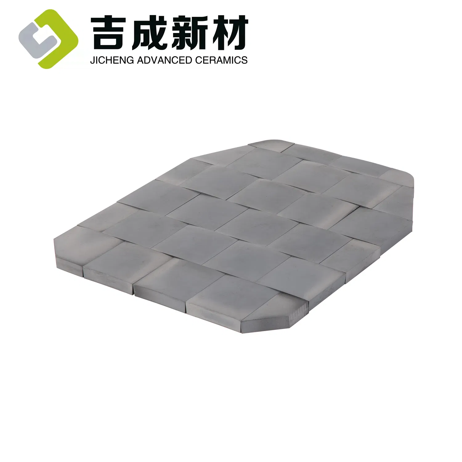 Pressureless Sintered Boron Carbide Mosaic Ceramic Plate for Body Armor Solutions