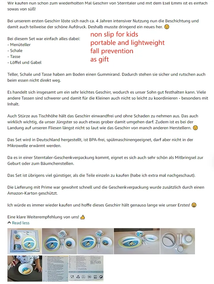 Dinner Plate Details