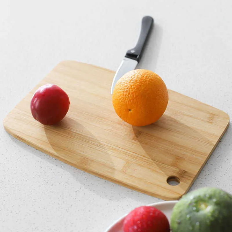 Bamboo Household Mini Fruit Cutting Board