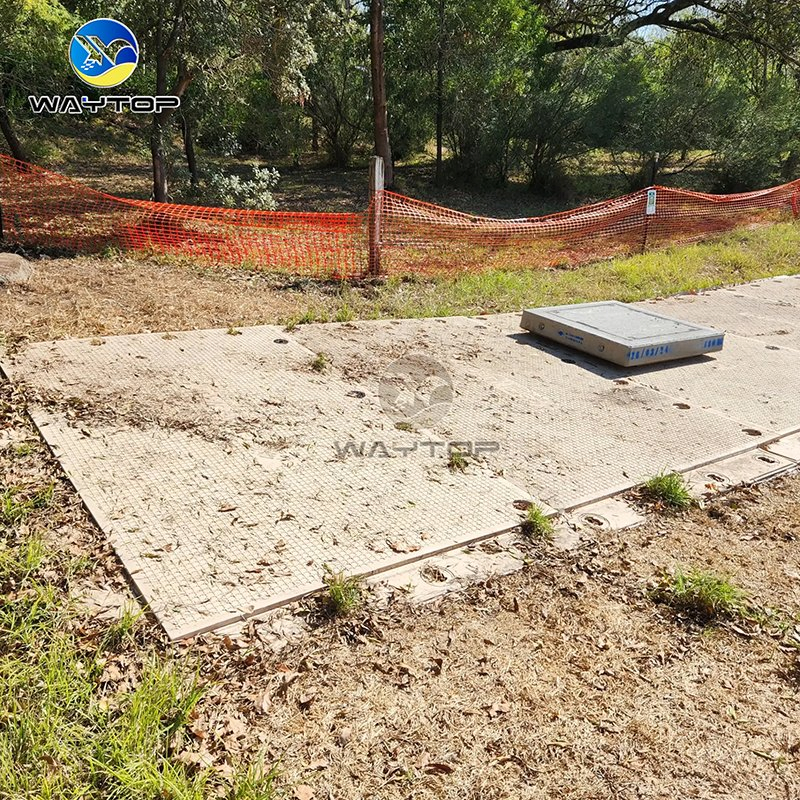 Flexible Ground Mats with 4 Handles Thickness Customization 6mm-45mm