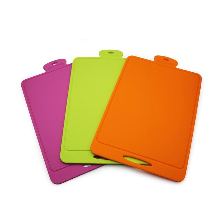 Flexible Cutting Mat Non-Slip Chopping Board Kitchen Plastic Cutting Board for Cooking